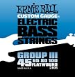 Ernie Ball 2806 Flatwound Custom Gauge Semi-Flexible Electric Bass String Set (45 - 100)