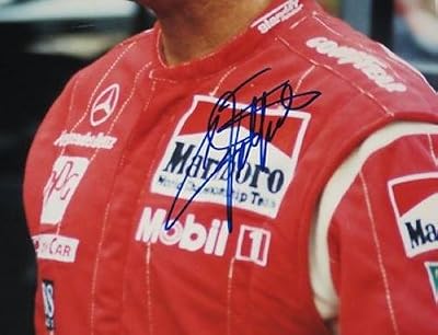 Autographed Emerson Fittipaldi Photo - F1 Indy 500 Car Racing 11x14 LARGE - Autographed Photos