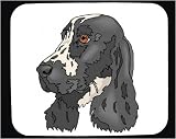 Decorated Mouse Pad with face, pet, animal, dog