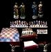 Civil War - The Blue and The Gray Chess Set