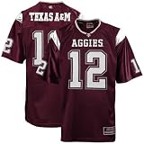 Texas A&M Aggies #12 Maroon Rivalry Football Jersey