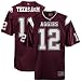 Texas A&M Aggies #12 Maroon Rivalry Football Jersey