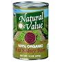 Natural Value Organic Beans Red Kidney, 15 Ounce Cans (Pack of 12)