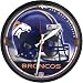 Denver Broncos NFL Official Wall Clock NIB