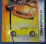 Mattel Matchbox 2006 1:64 Scale Yellow Ford Mustang GT Die Cast Car #19