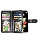 Harryshell LG Stylo 2 Case, Luxury 12 Card Slots Shockproof PU Leather Wallet Flip Protective Case Cover with Wrist Strap for LG Stylo 2 (A-2)