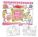 JUMBO COLORING PAD PINK 11 X 14