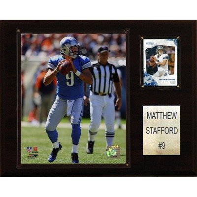 NFL Detroit Lions Matt Stafford Photo Player Plaque