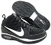 Nike Womens Blue Chip II Black/White/Silver Basketball ShoesUS 12