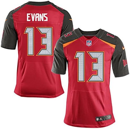 Mike_13#_Mens_Evans Tampa Bay Elite Jersey Red Large