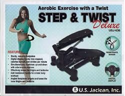 Aerobic Exercise with a Twist - Step & Twist Deluxe
