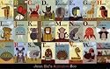 Jenn Ski Alphabet Zoo Art Print Poster - 24x38
