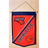 Winning Streak WSS-66780 Charlotte Bobcats NBA Traditions Banner 12x18