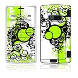 Simply Green Design Protective Skin Decal Sticker for LG enV2 VX9100 Cell Phone