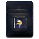 NFL Minnesota Vikings Executive Leather Money Clip Cardholder