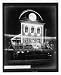 Historic Print (L): [Night scene showing hotel lit up for Mardi Gras, with seats on platform in front, New O
