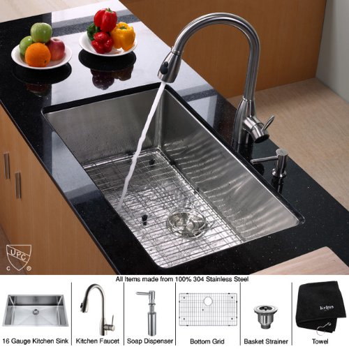 32 in. Single Bowl Soap Dispenser
