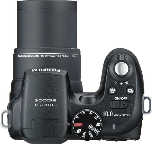 Fujifilm FinePix S1000fd Digital Camera - Black (10.0MP, 12x Optical Zoom) 2.7 inch LCD