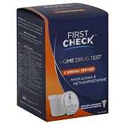 First Check HOME Drug Test -Marijuana & Methamphetamine Drug Test