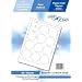 LabelOcean LO-0012-f-70,  1200 Etiketten 66mm rund A4, 70g/qm, geeignet f�r Inkjetdrucker-, Laserdrucker und Kopierer.