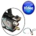 Tattoo Machine RCA Jack Conversion Kit Plug & Clip Cord