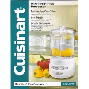 Cuisinart Mini-prep Plus White Mini Food Processor 4 Cup Capacity by Cuisinart Mini Prep