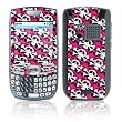 Skully Pink Design Protective Skin Decal Sticker for Palm Treo 700 Cell Phone