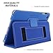 iPad Mini 4 Leather Case in Electric Blue