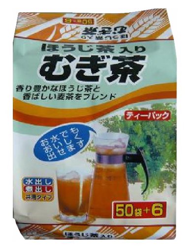 京都茶農業協同組合 ほうじ茶入り麦茶ティーパック 10g×56P