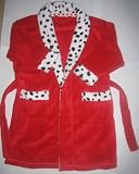 Roseblossoms red dressing gown