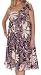 Lauren Kiyomi Tropical Purple Convertable Halter Dress (Maternity) - More Prints Available