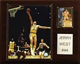 NBA Jerry West Los Angeles Lakers Player Plaque