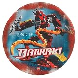 BIONICLE BARRAKI Dinner Plates (8) Party Supplies