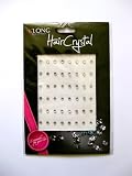 515UdiMM6NL. SL160  Premium crystal rhinestones hair accessory  silver. Wonderful hair decoration/design accessory for women. To use with hair straighteners.