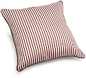 Tommy Hilfiger Cold Spring 18-Inch Navy and Cream Ticking Stripe Decorative Pillow