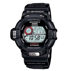 Casio GW9200-1 Men's G-Shock Solar Atomic Resin Strap Alarm Watch