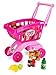 Holy Stone Mini Shopping Cart Pretend Play Toy Color Pink Toy for Toddler