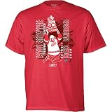 Reebok Detroit Red Wings 2008 Conn Smythe Trophy Winner MVP Henrik Zetterberg T-shirt