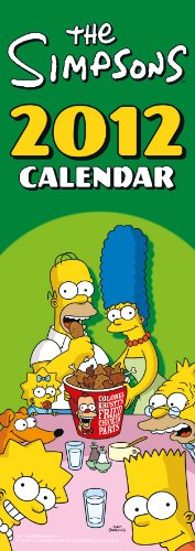 Official the Simpsons Slim Calendar 2012