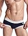 SEOBEAN Mens Low Rise Sexy Trunk Boxer Brief Short Pants Underwear 3 Colors