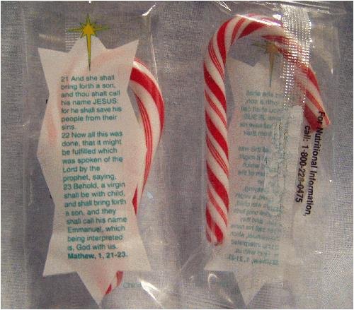 Bible Verse Candy Canes by Millennium