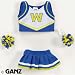 Webkinz - Cheerleader Clothing