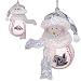Milwaukee Brewers Acrylic Snowman Baseball 2 3/4