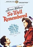 So Well Remembered [DVD] [1947] [Region 1] [US Import] [NTSC]