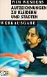 Aufzeichnungen zu Kleidern und St�dten [VHS]