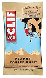 Clif Bar Energy Bars, Peanut Toffee Buzz, 2.4-Ounce Bars 12 Count box ( Pack of 2 )