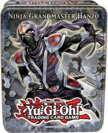 YUGIOH NINJA GRANDMASTER HANZO TIN On Sale