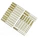 Steven Raichlen Best of Barbecue Double Prong Bamboo Grilling Kabob Skewers Set of 20 (6.5-inch Long)
