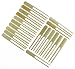 Steven Raichlen Best of Barbecue SR8029 Double Prong Bamboo Skewers Set of 20 (6.5-inch Long)