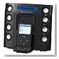 Princeton 液晶ディスプレイ搭載iPod用スピーカー SoundWall ブラック PSP-MSSSWB